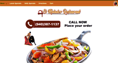 Desktop Screenshot of elmatadorrestaurant.com